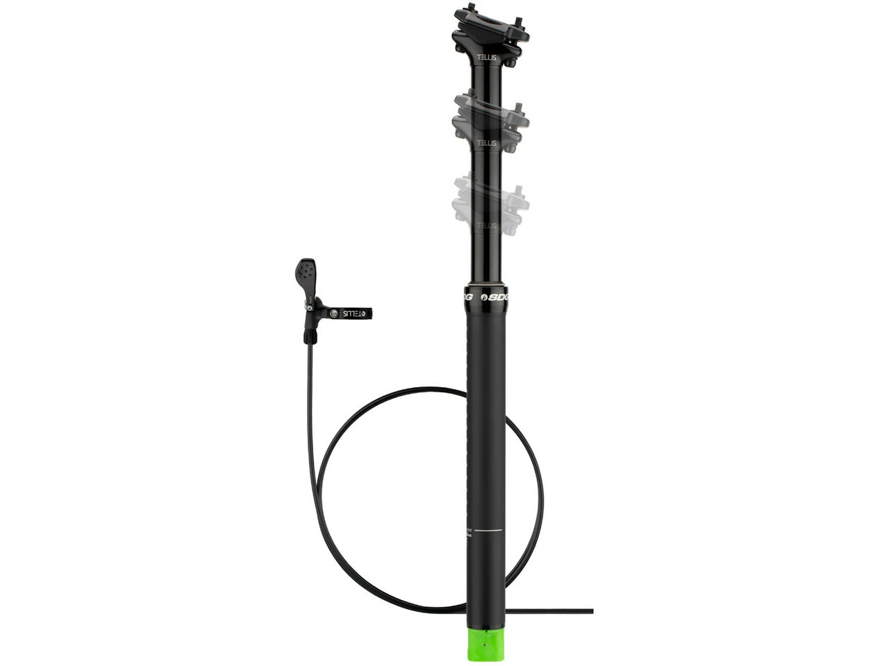 SDG Dropper Post Tellis 170 Mm Vario-Sattelstütze 3 SDG Dropper Post Tellis 170 Mm Vario-Sattelstütze