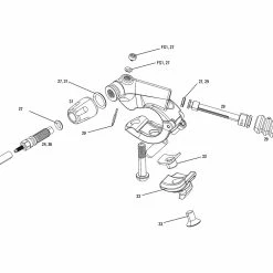 ROCKSHOX Ersatzteile Reverb Remote (A1 / 2011-2013)